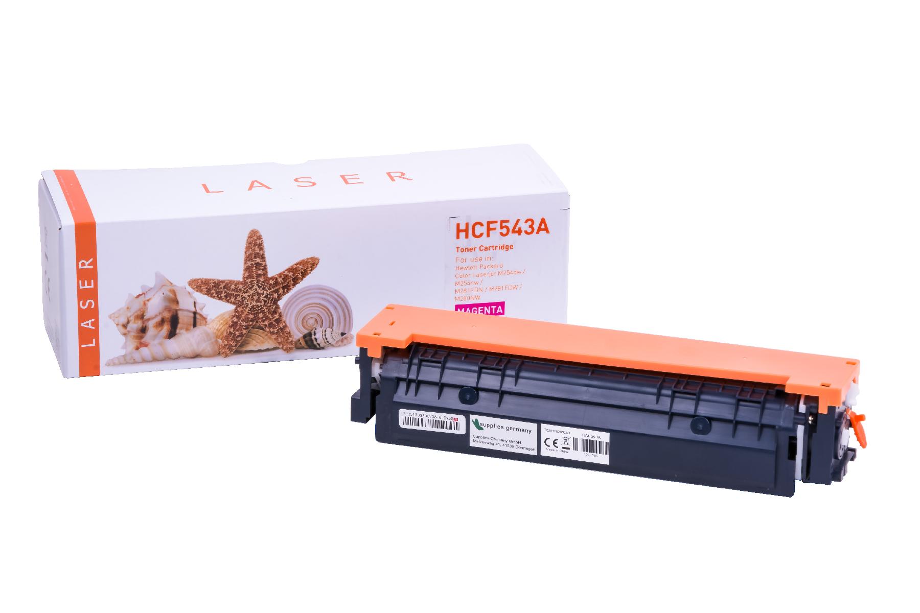 Premium Toner ersetzt HP CF543A, 203A Magenta
