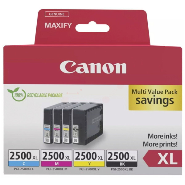 Canon Tinte 9254B010, PGI2500XLBKCMY