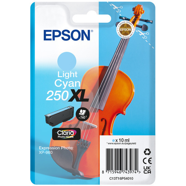 Epson Tinte C13T16P54010, 250XL