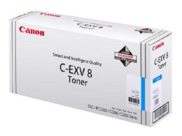 Premium Toner ersetzt Canon 7628A002, C-EXV8C Cyan