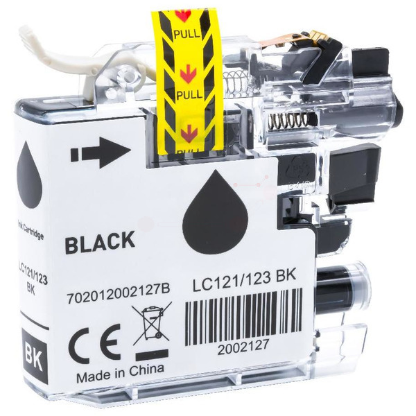 Premium Tinte ersetzt LC123BK Schwarz