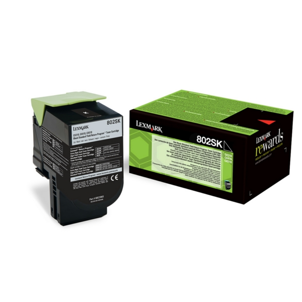 Lexmark Toner 80C2SK0, 802SK
