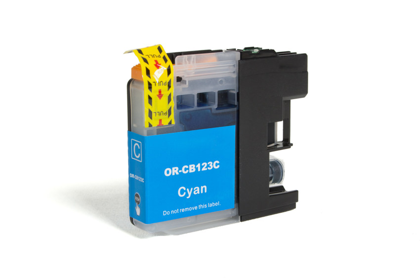 Premium Tinte ersetzt LC123C Cyan