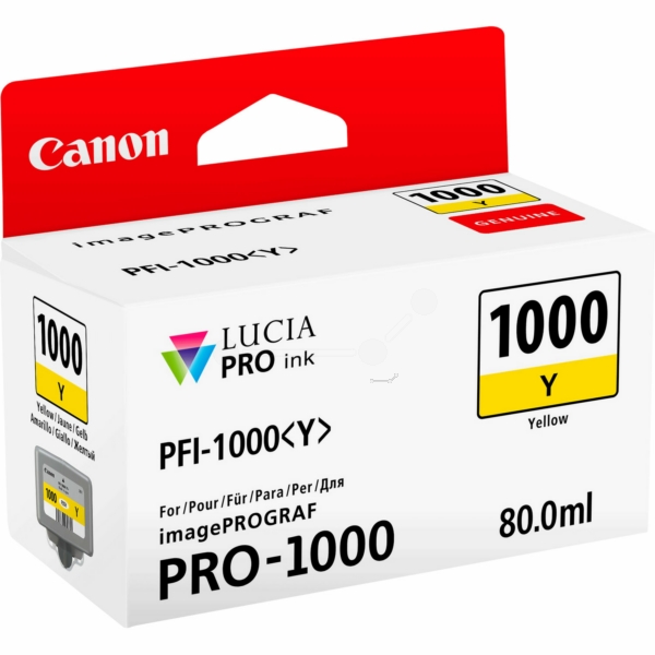 Canon Tinte 0549C001, PFI1000Y