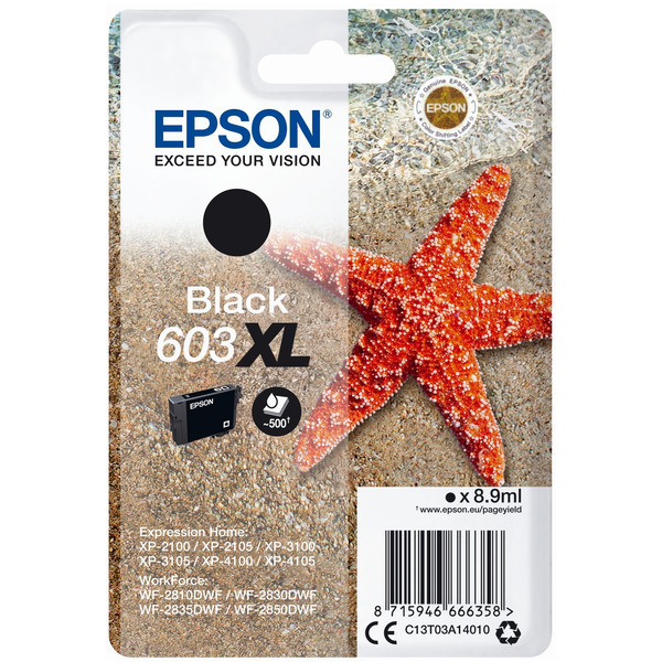 Epson Tinte C13T03A14010, 603XL