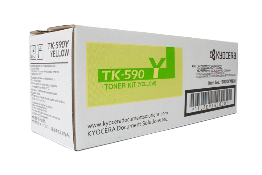 Kyocera Toner 1T02KVANL0, TK-590Y
