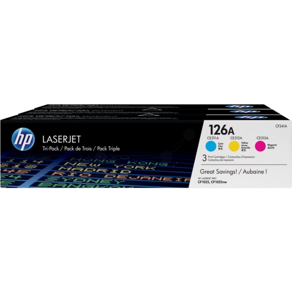 HP Toner CF341A, 126A