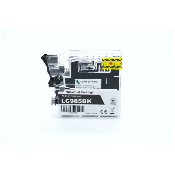 Premium Tinte ersetzt LC-985BK Schwarz