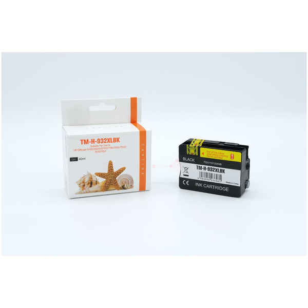 Premium Tinte ersetzt CN053AE, No 932XL Schwarz