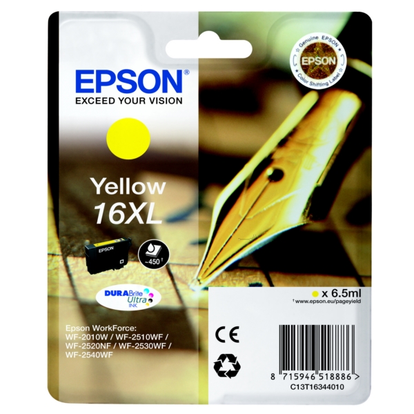 Epson Tinte C13T16344012, 16XL