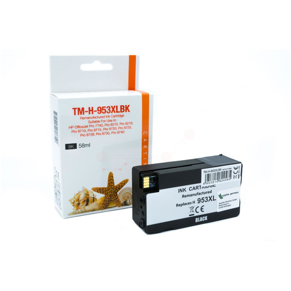 Premium Tinte ersetzt HP L0S70AE, 953XL Schwarz