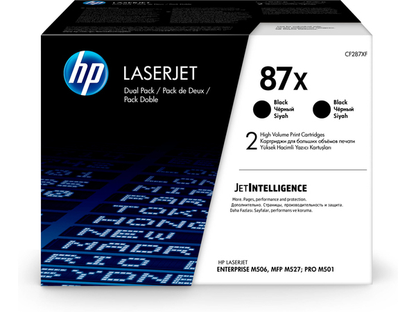 HP Toner CF287XD, 87X