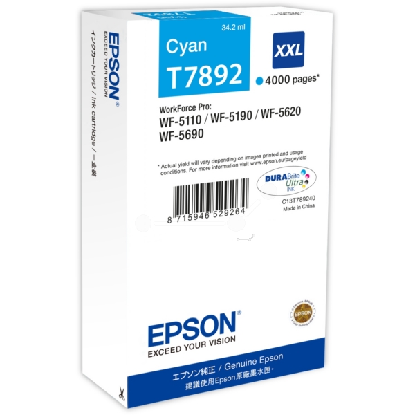 Epson Tinte C13T789240, T7892