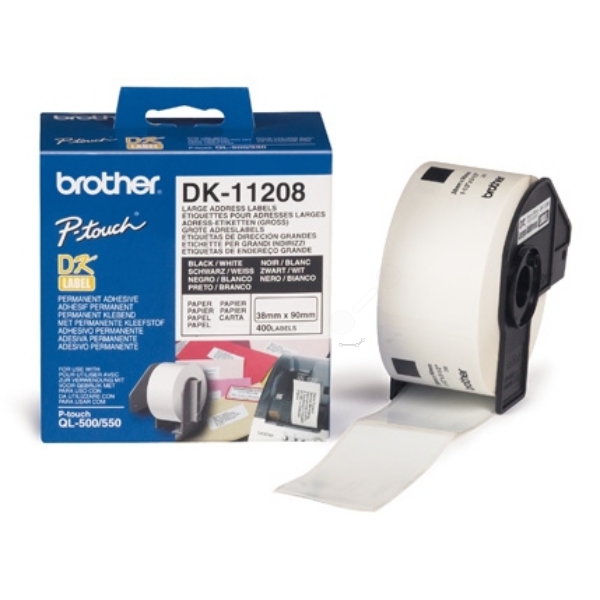 Brother Adressetiketten DK11208