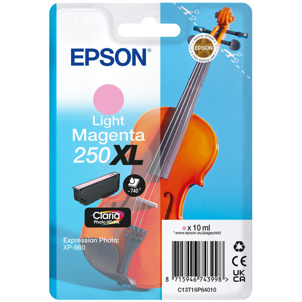 Epson Tinte C13T16P64010, 250XL