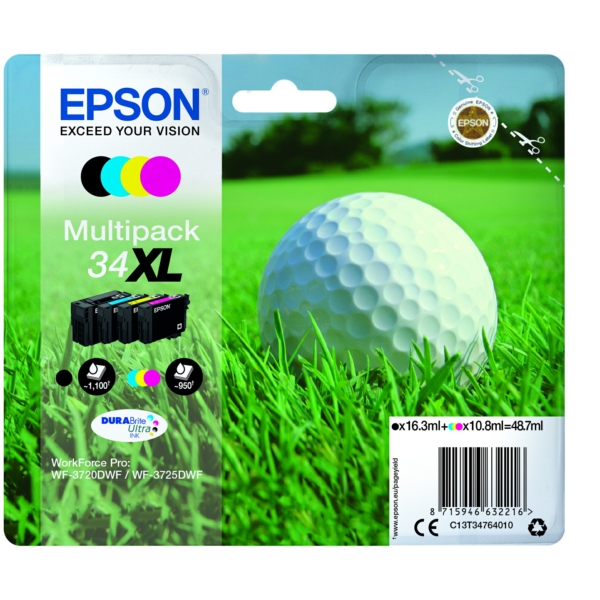 Epson Tinte C13T34764010, 34XL