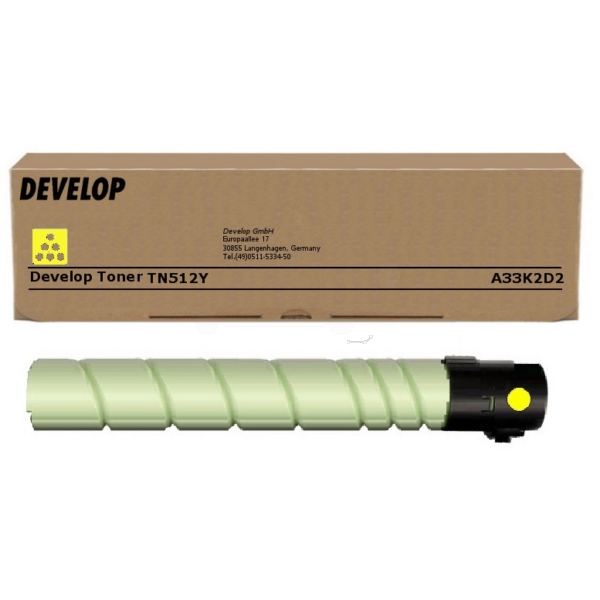 Develop Toner A33K2D2, TN512Y