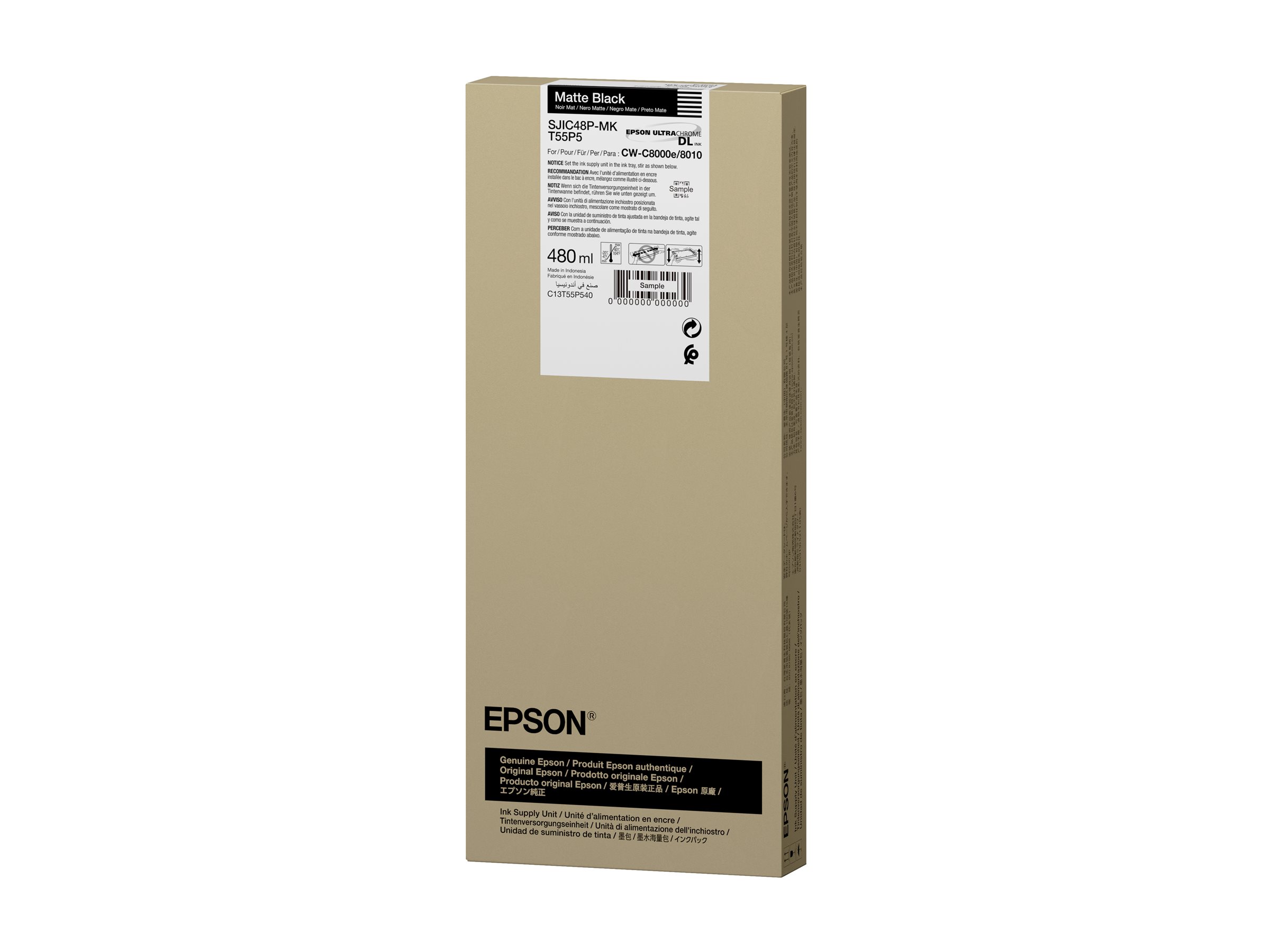 Epson Tinte C13T55P540, SJIC48PMK
