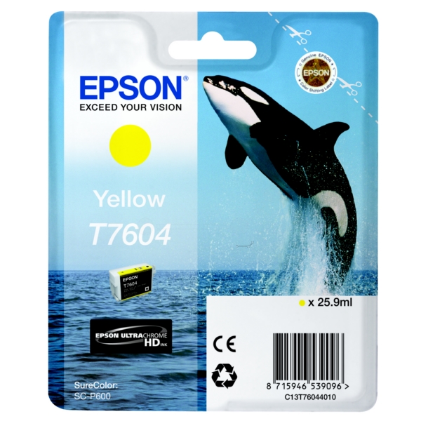 Epson Tinte C13T76044010, T7604