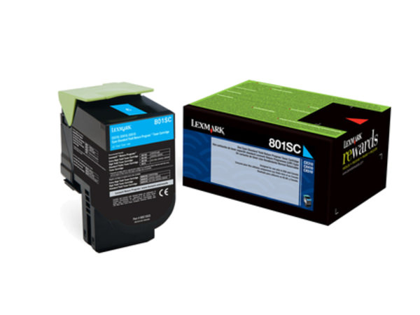 Lexmark Toner 80C2SC0, 802SC
