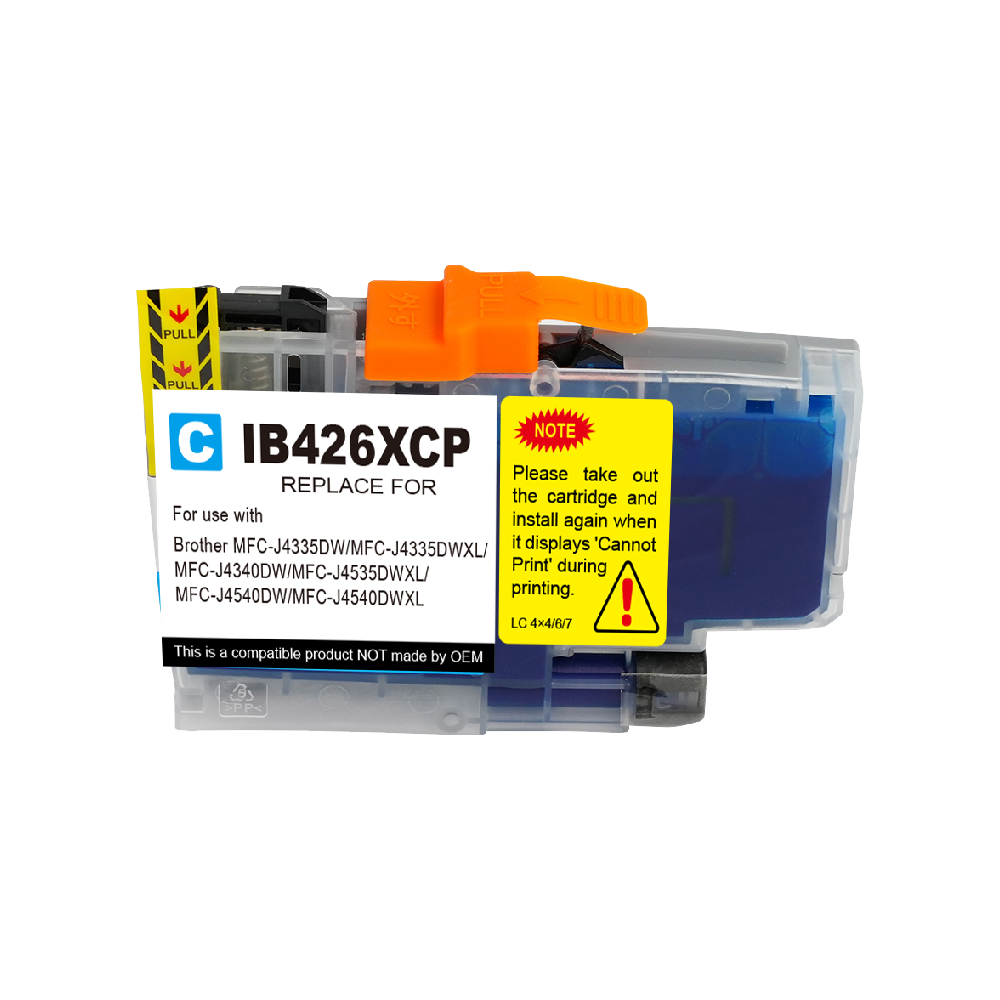 Premium Tinte ersetzt Brother LC-426XLC Cyan