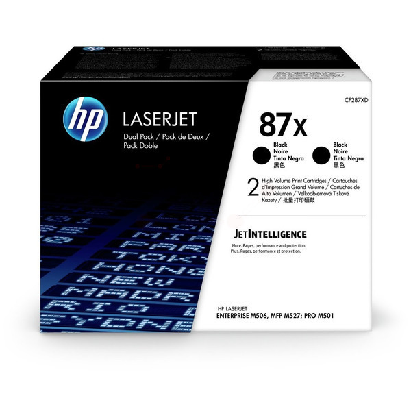 HP Toner CF287XD, 87X
