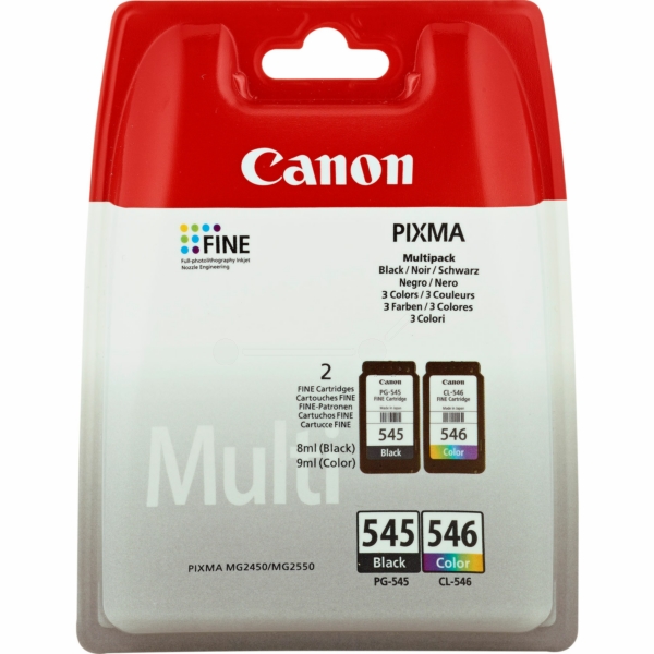 Canon Tinte 8287B005, PG545CL546
