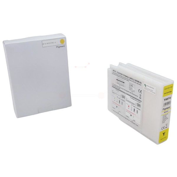 Premium Tinte ersetzt Epson C13T907440, T9074 Gelb