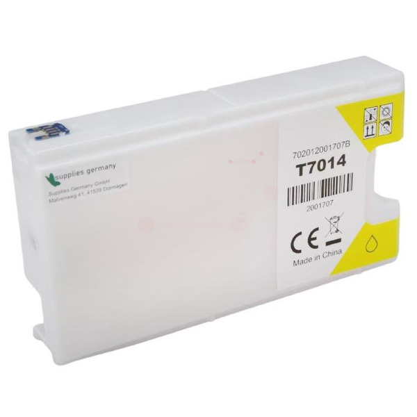 Premium Tinte ersetzt T70144010 Gelb