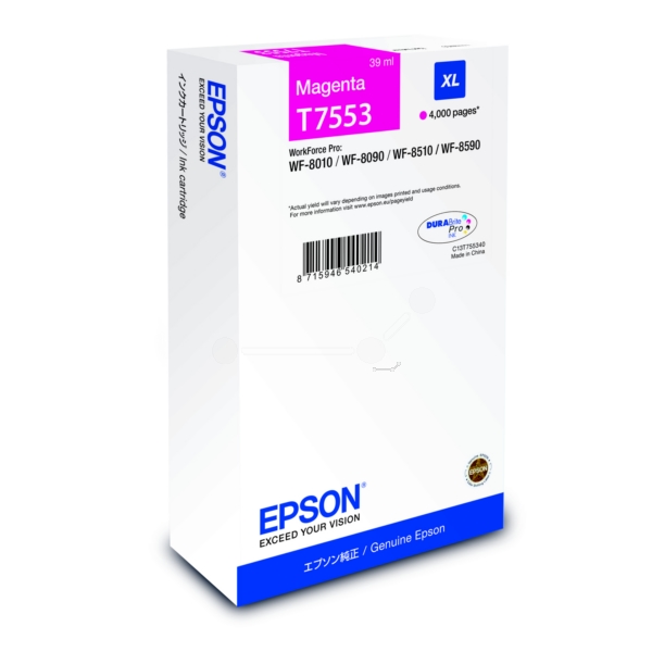 Epson Tinte C13T75534N, T7553