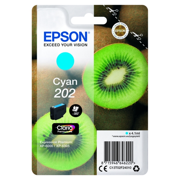 Epson Tinte C13T02F24010, 202