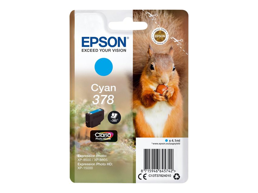 Epson Tinte C13T37824010, 378