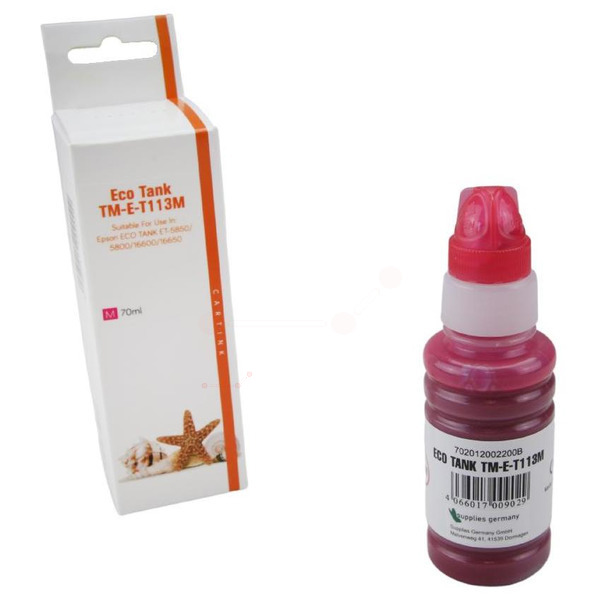 Premium Tinte ersetzt Epson C13T06B340, 113 Magenta