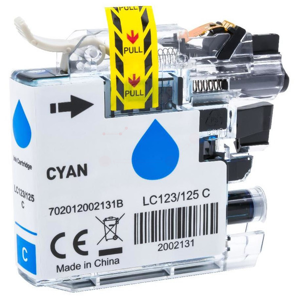Premium Tinte ersetzt LC125XLC Cyan