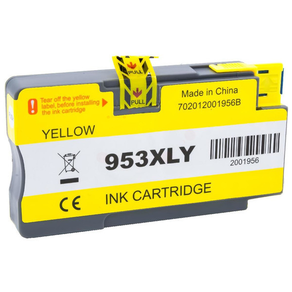 Premium Tinte ersetzt HP F6U18AE, 953XL Gelb
