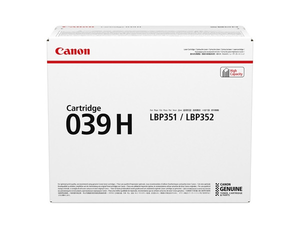 Canon Toner 0288C001, 039H