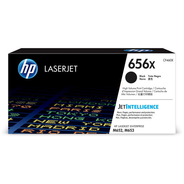HP Toner CF460X, 656X