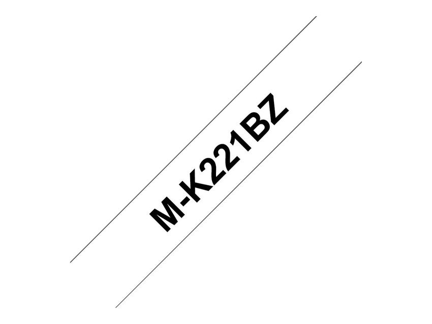 Brother Schriftband MK221BZ