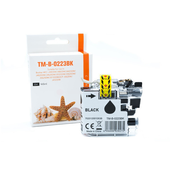 Premium Tinte ersetzt LC223BK XL Schwarz