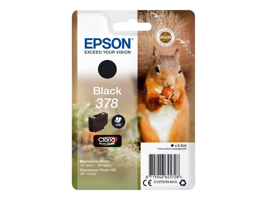 Epson Tinte C13T37814010, 378