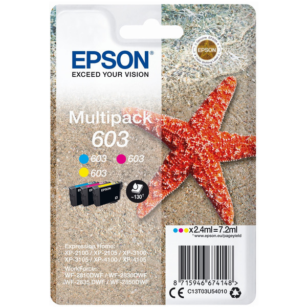 Epson Tinte C13T03U54010, 603