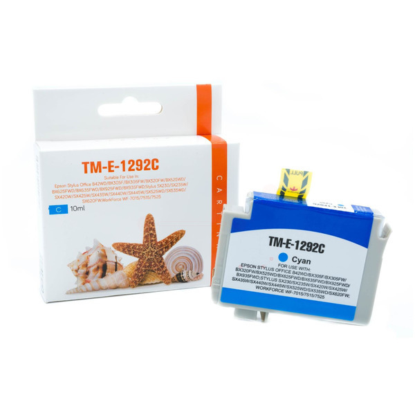 Premium Tinte ersetzt T1292 Cyan