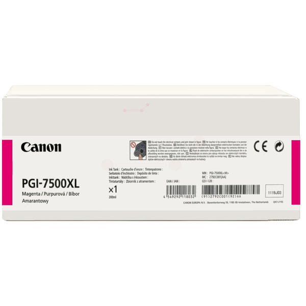 Canon Druckkopf 2792C001, PGI7500M