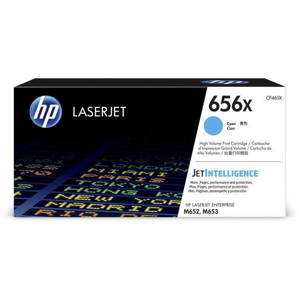 HP Toner CF461X, 656X