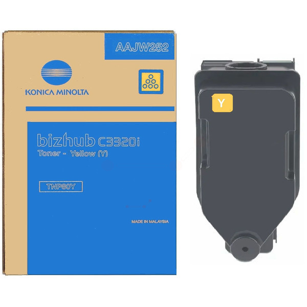 Konica Minolta Toner AAJW252, TNP80Y