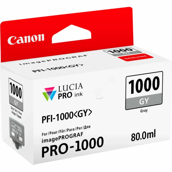 Canon Tinte 0552C001, PFI1000GY