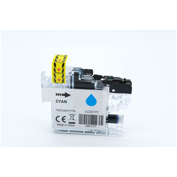 Premium Tinte ersetzt Brother LC-3217C Cyan
