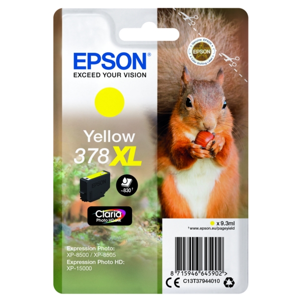 Epson Tinte C13T37944010, 378XL