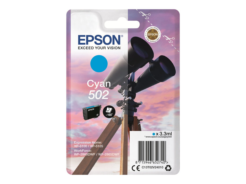 Epson Tinte C13T02V24010, 502