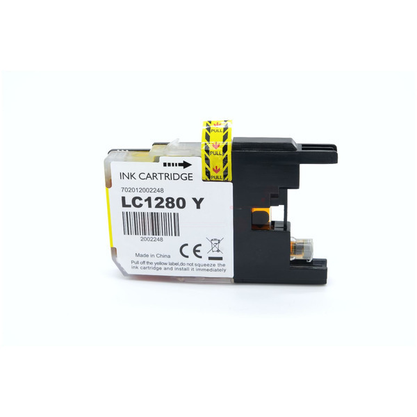 Premium Tinte ersetzt LC-1280XLY Gelb